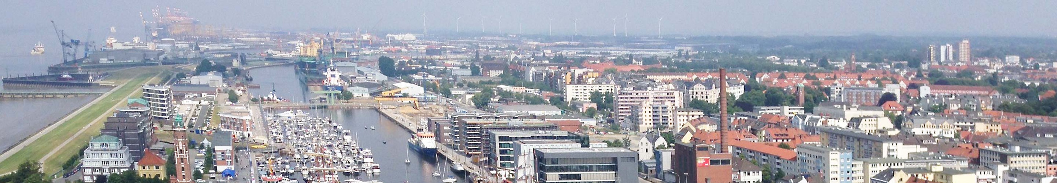 Panorama of Bremerhaven