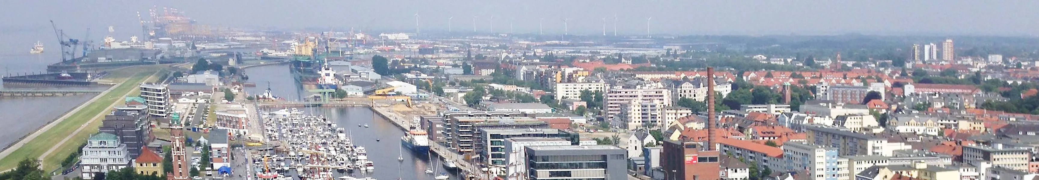 Panorama of Bremerhaven