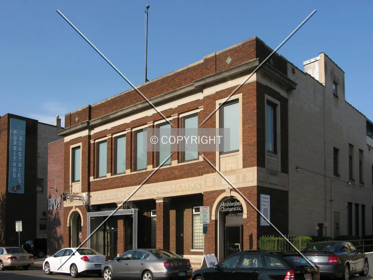 View to the northeast across Bryant Avenue South