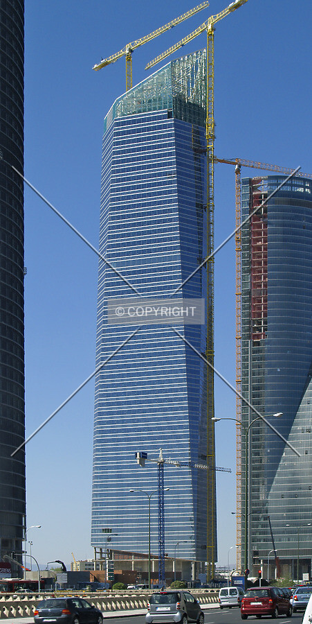From Paseo de la Castellana
