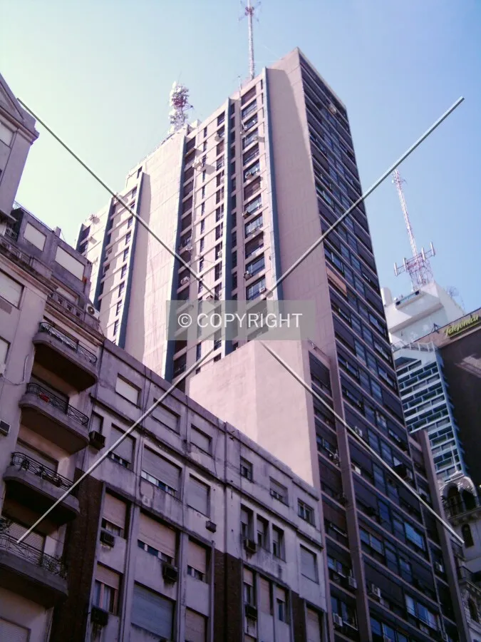From Corrientes avenue view from southwest
