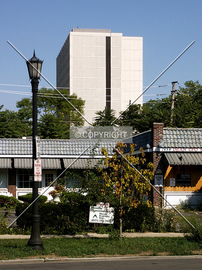 West side from Elmwood Avenue