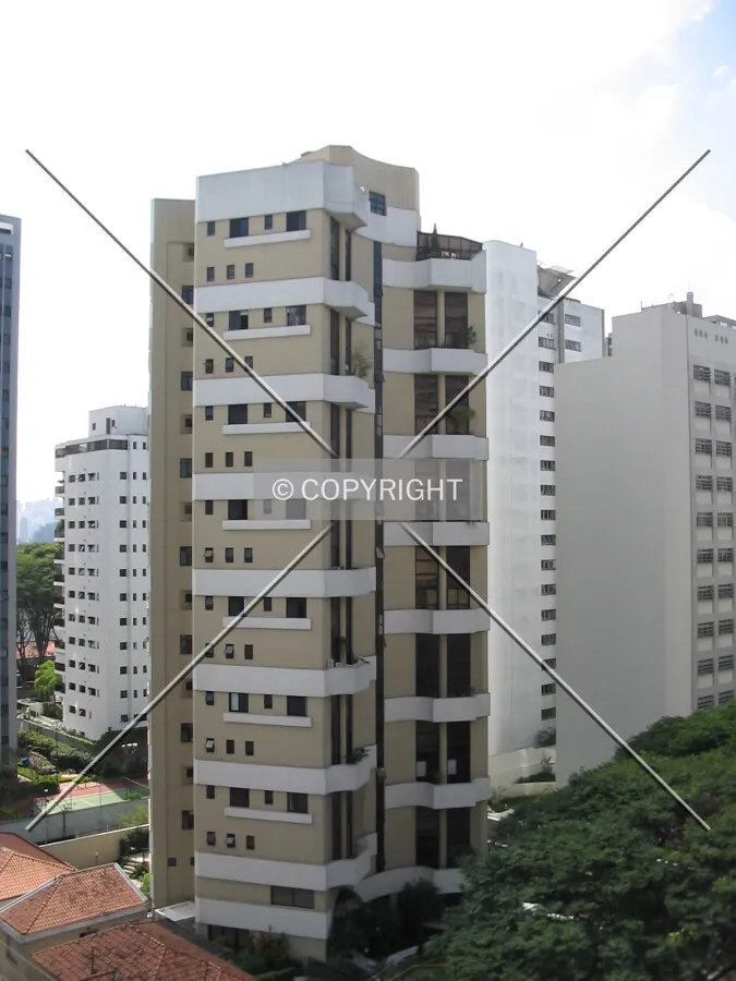 Seen from another building