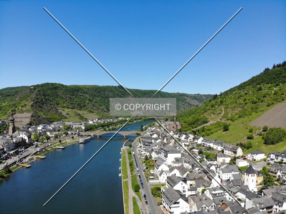 Over the Mosel river (Germany)