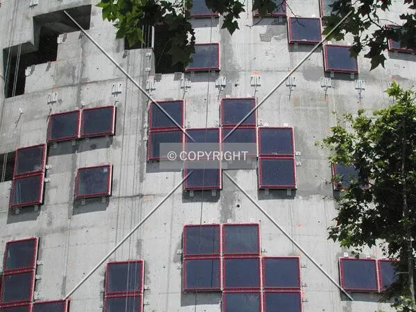 Another view of the facade