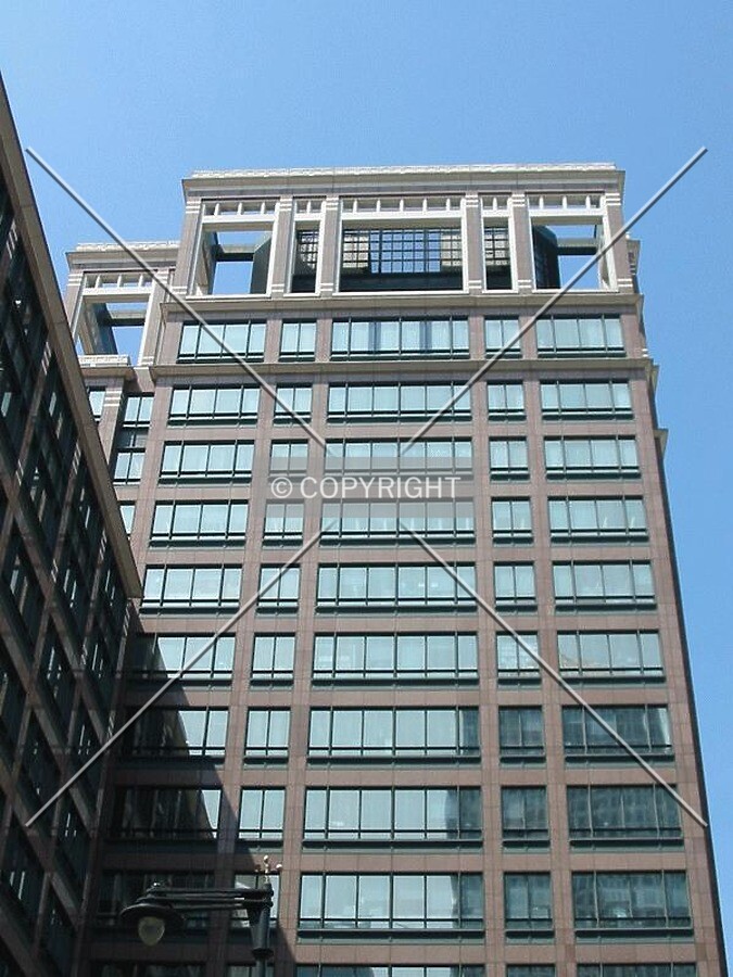 Detailed view of the ornamental crown from Cabot Square