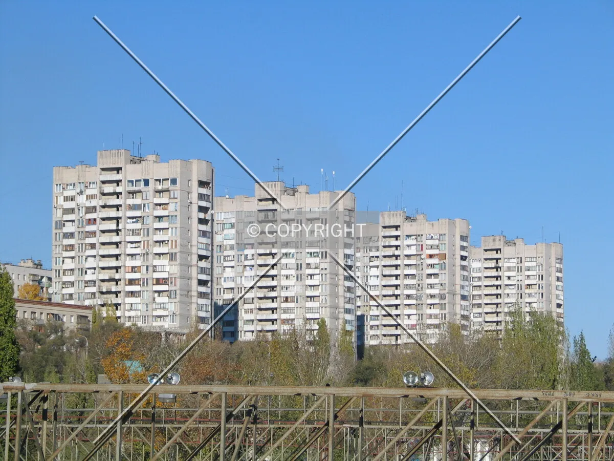 View from the railway station