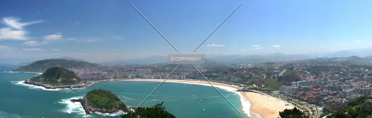 View from Monte Igueldo