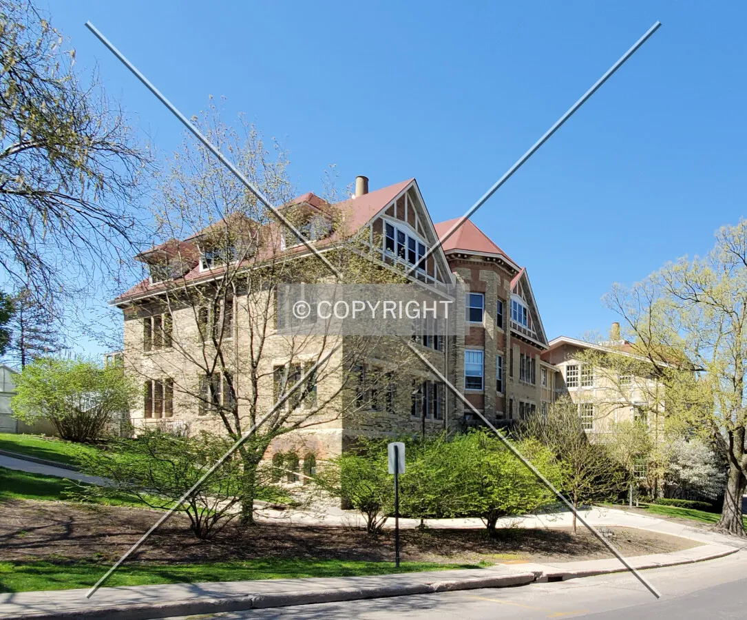 Northeast view; May 9, 2020