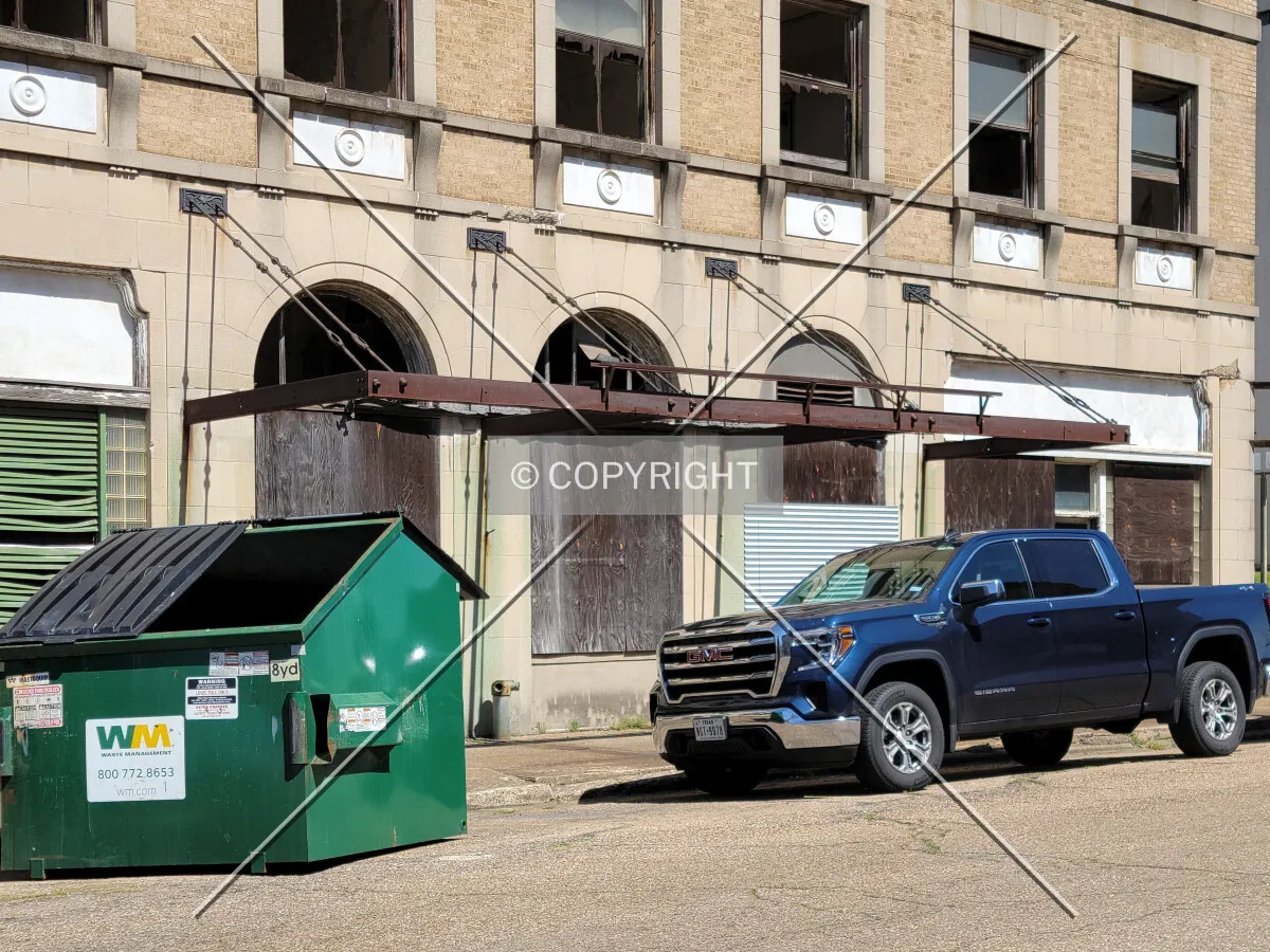 Main entrance from the southwest; March 26, 2021