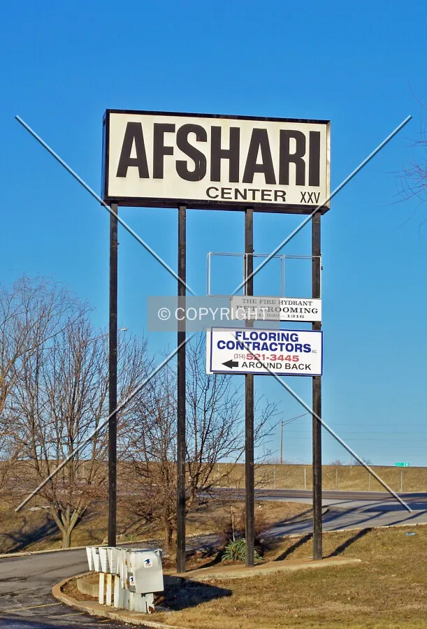 Sign from the southeast