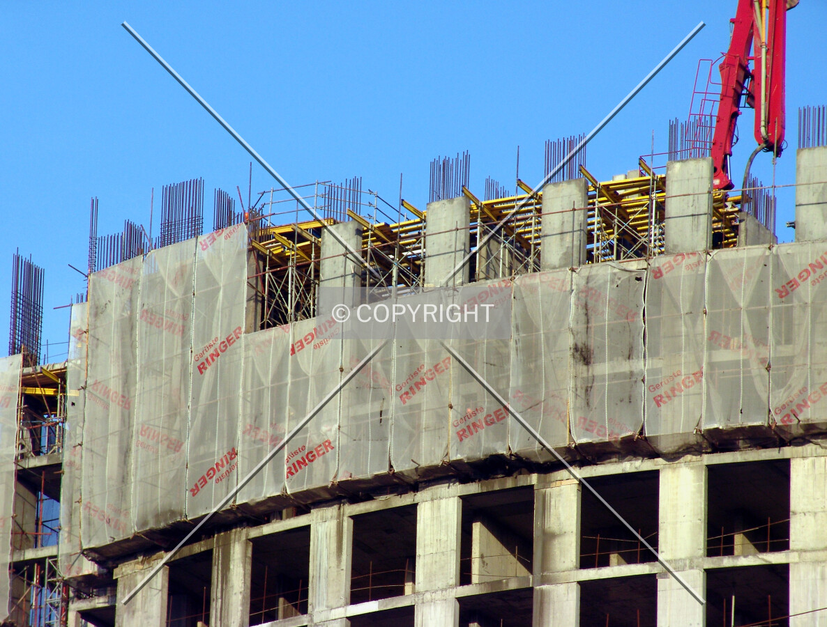 Detailed view of 13-16 floors