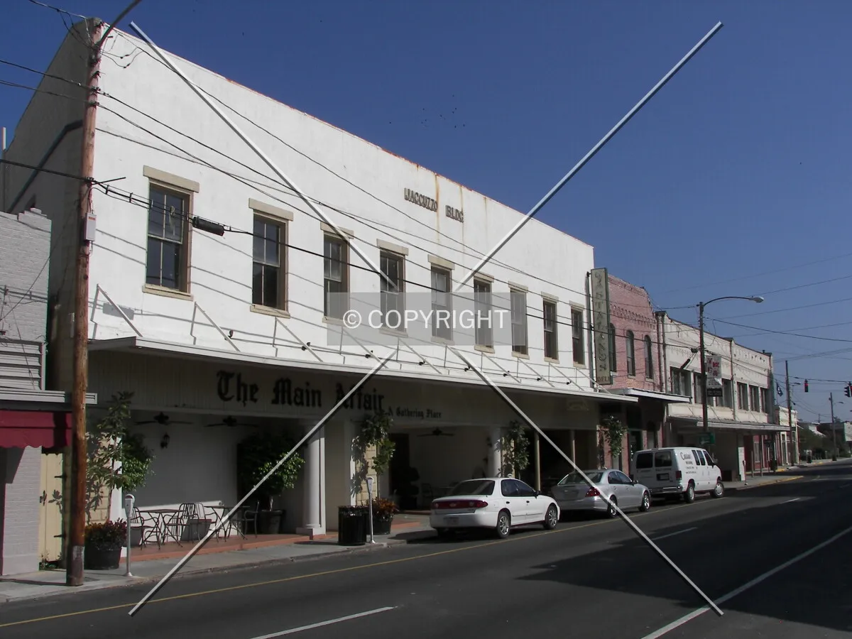 View from the southwest on Main Street