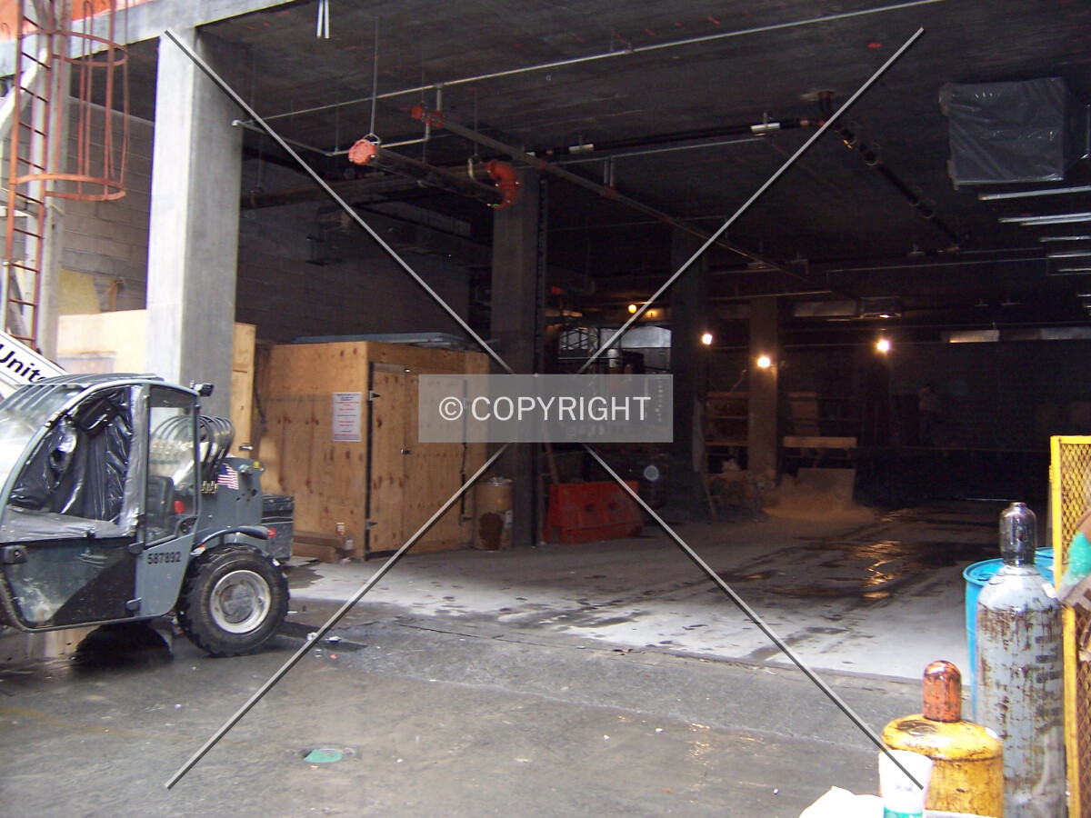 Parking garage entrance on 31st Street