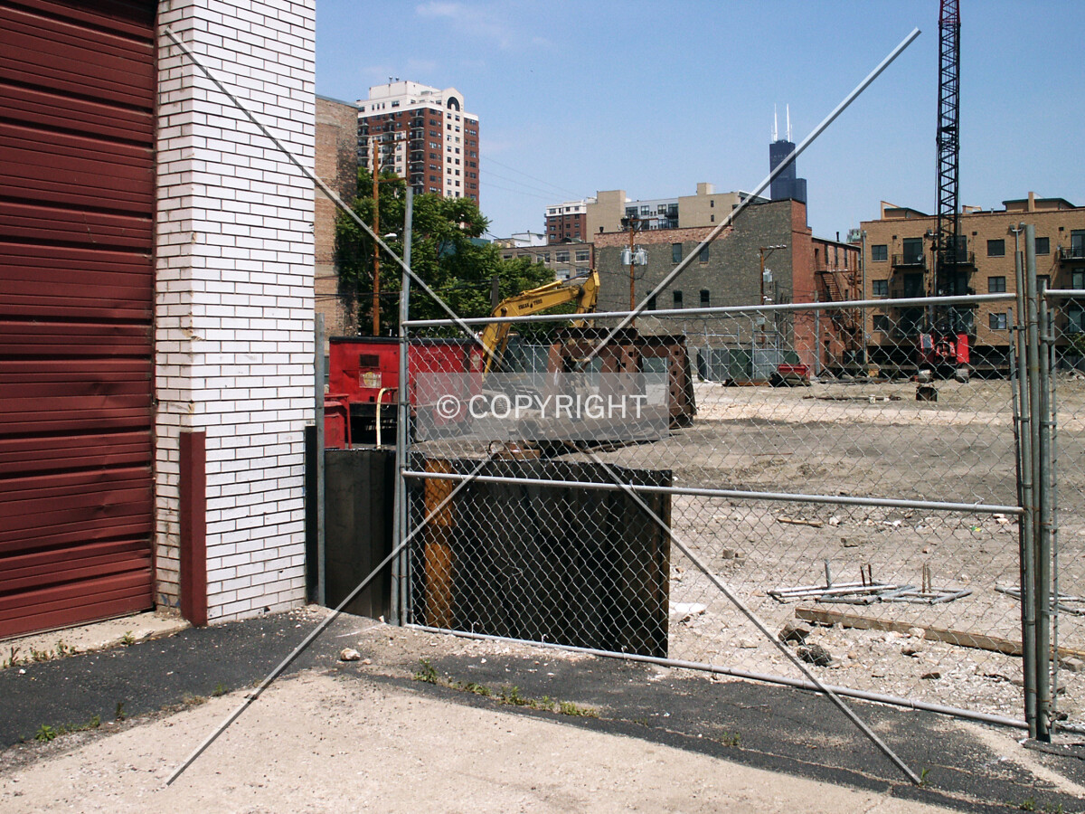 View from the south fence