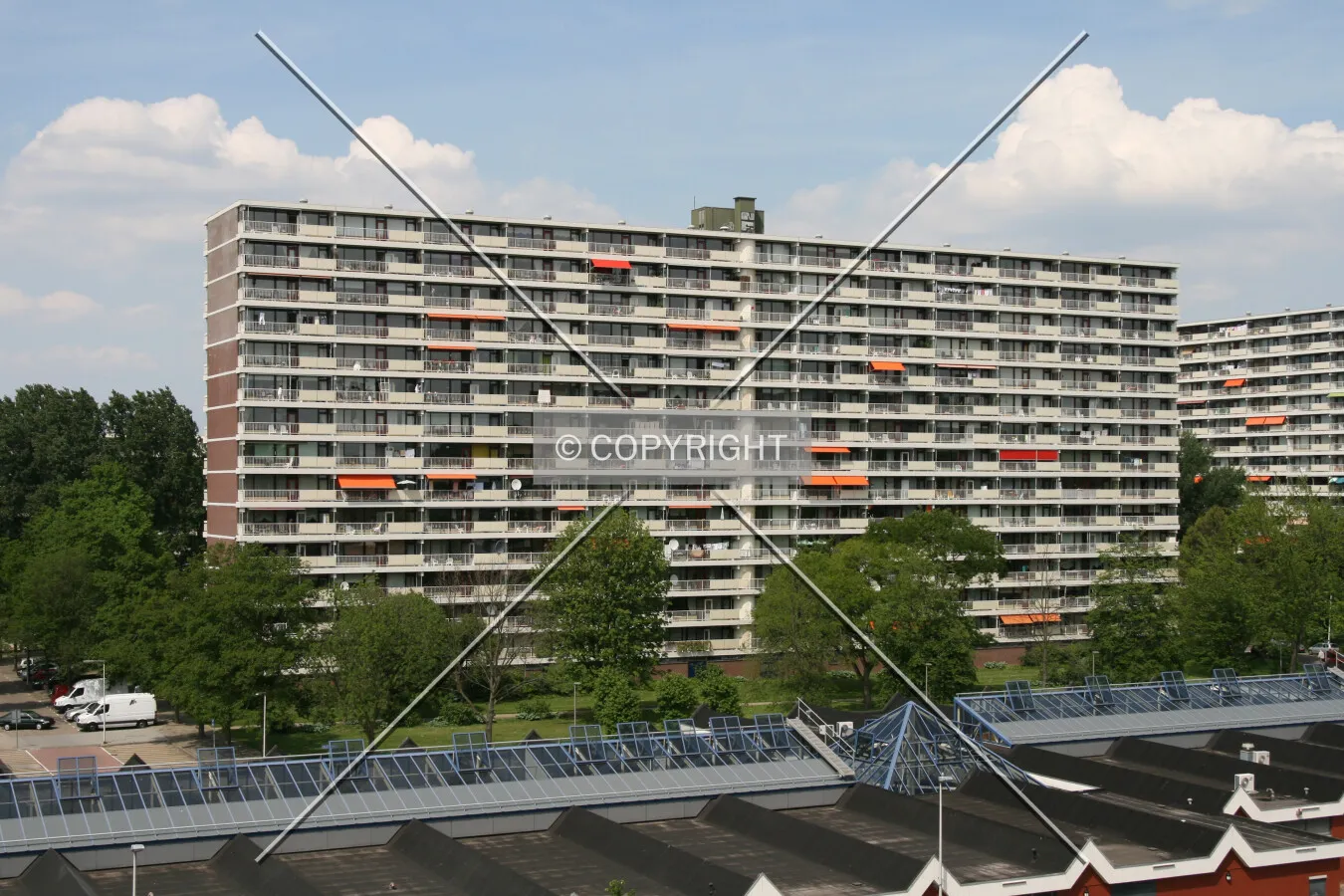 View from the south