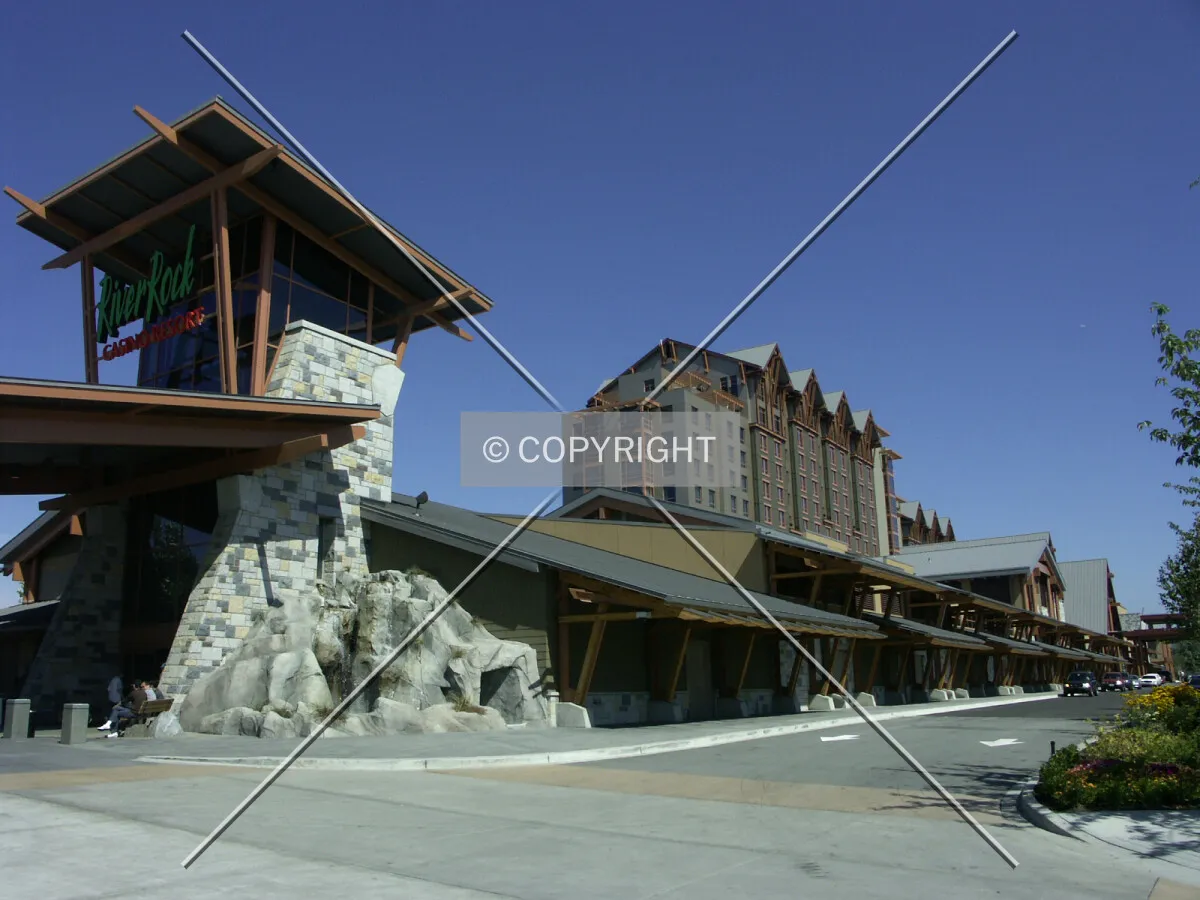 Complex looking east from Casino entrance