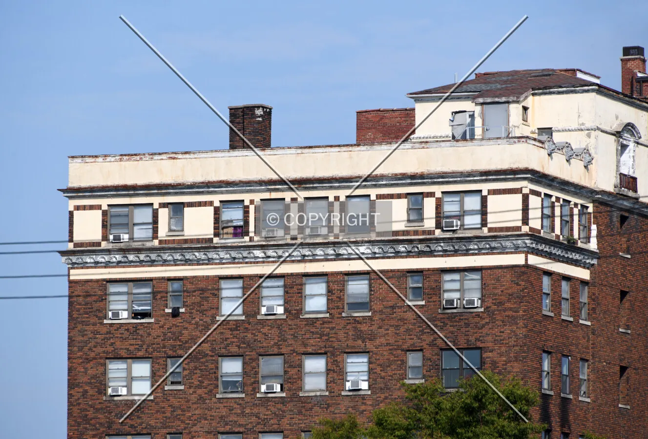 View from the west
