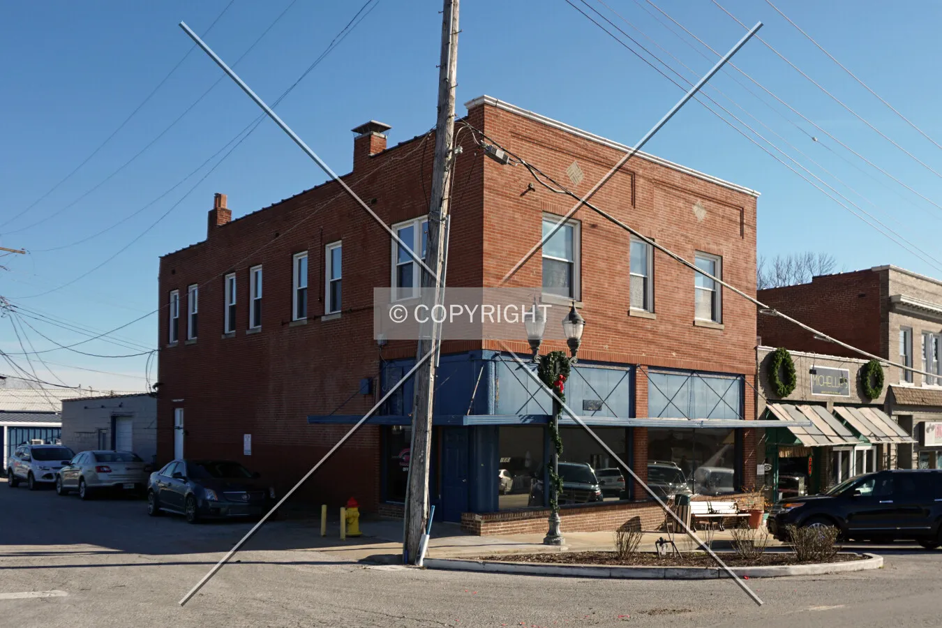 View from the northwest; January 5, 2016