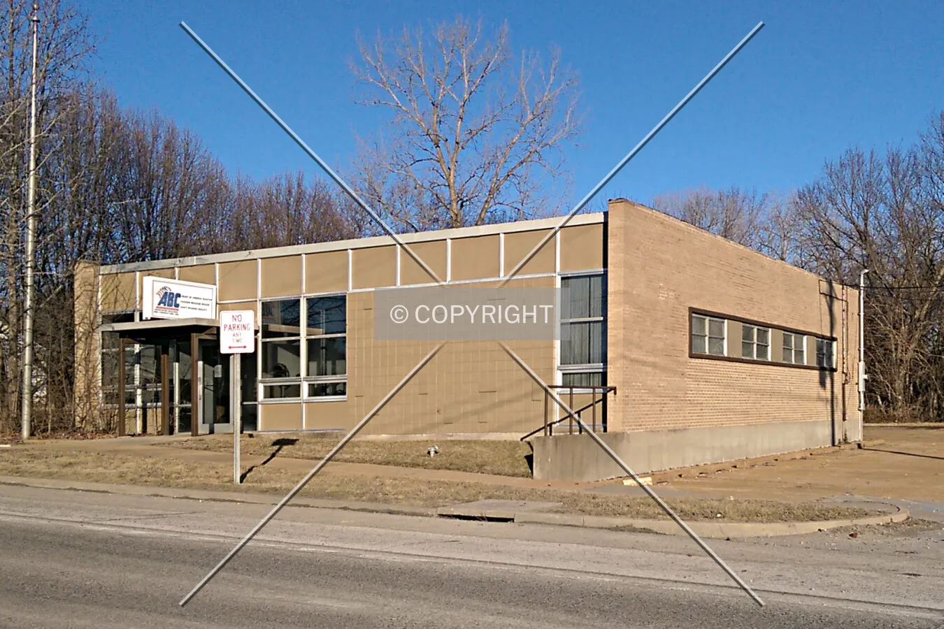 View from the southwest; March 7, 2015