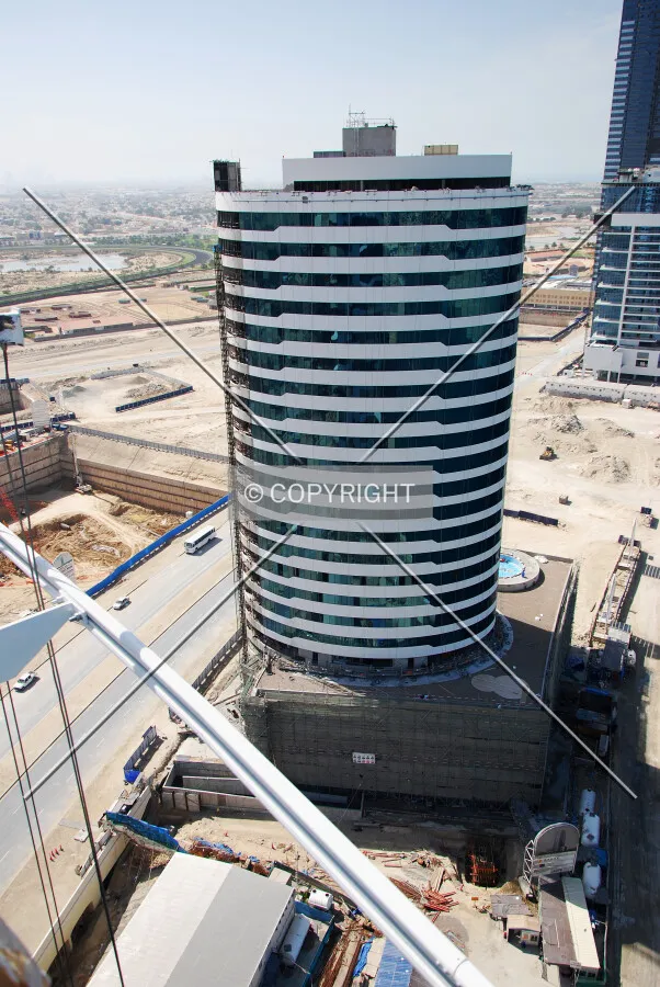 Seen from the roof of Business Tower