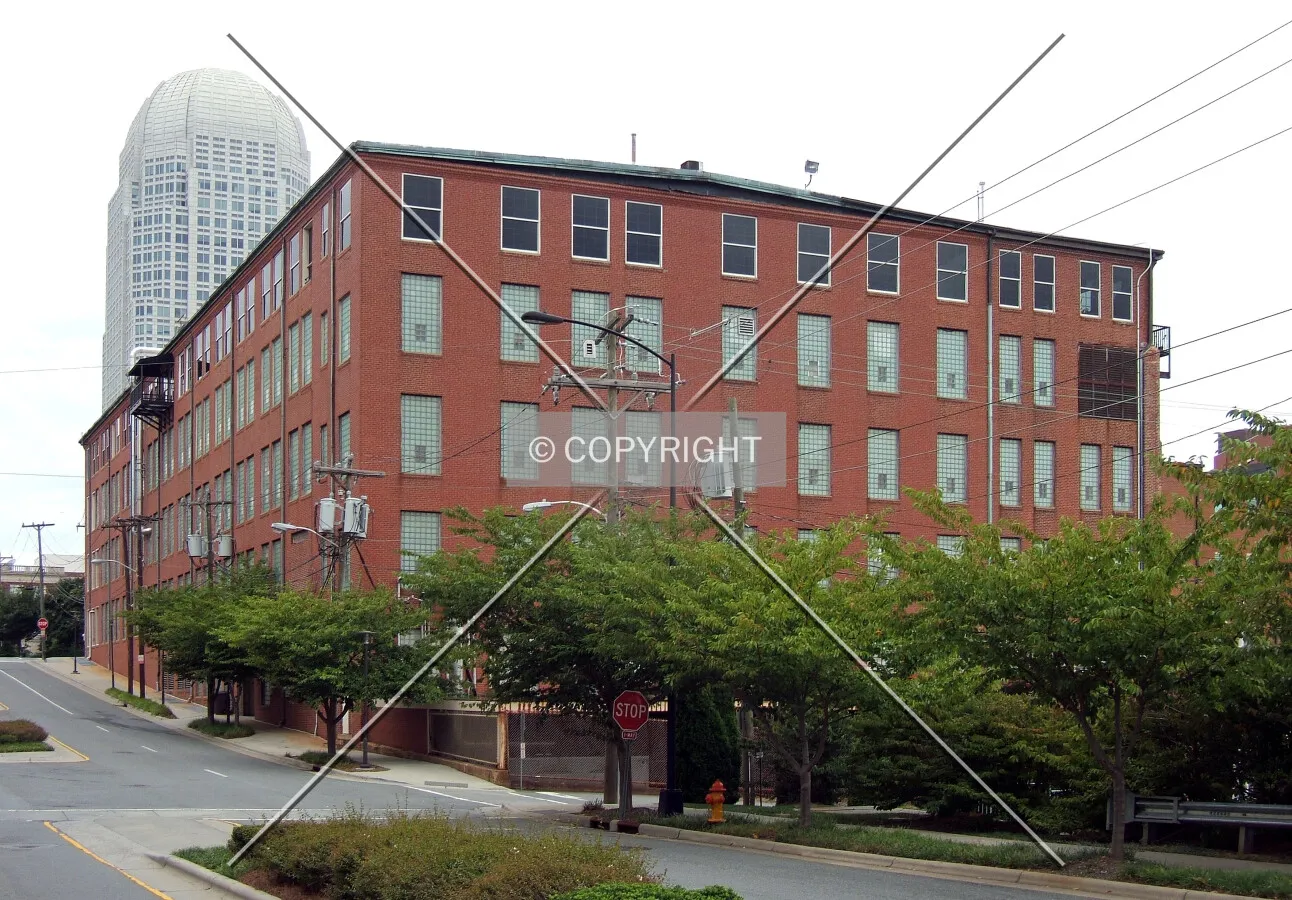 View from the southeast on 1st Street