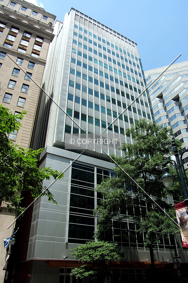 View from the southeast on Tryon Street