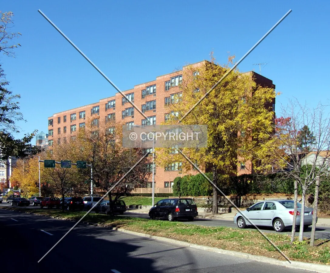 View from the southeast along Broad Street