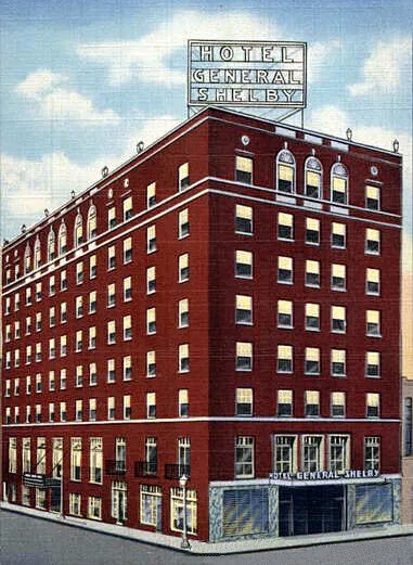 View from the southeast