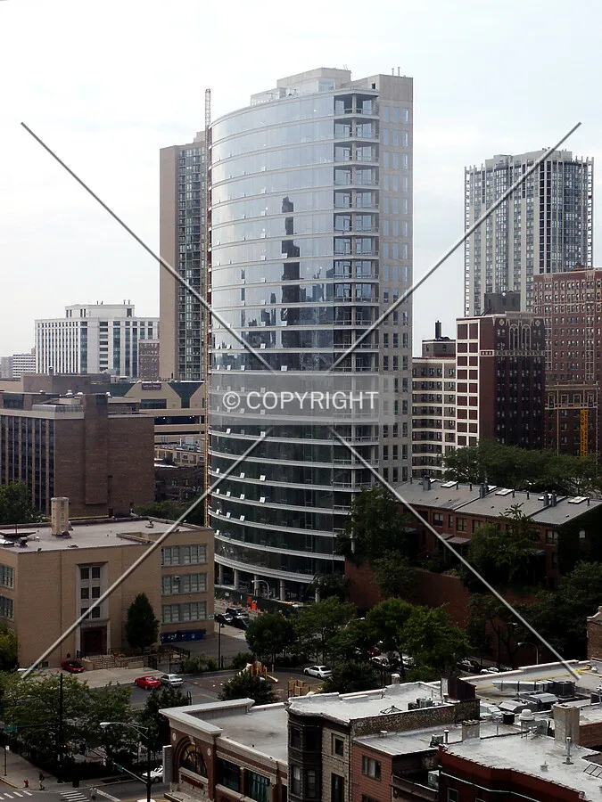 View from the southeast early in the month
