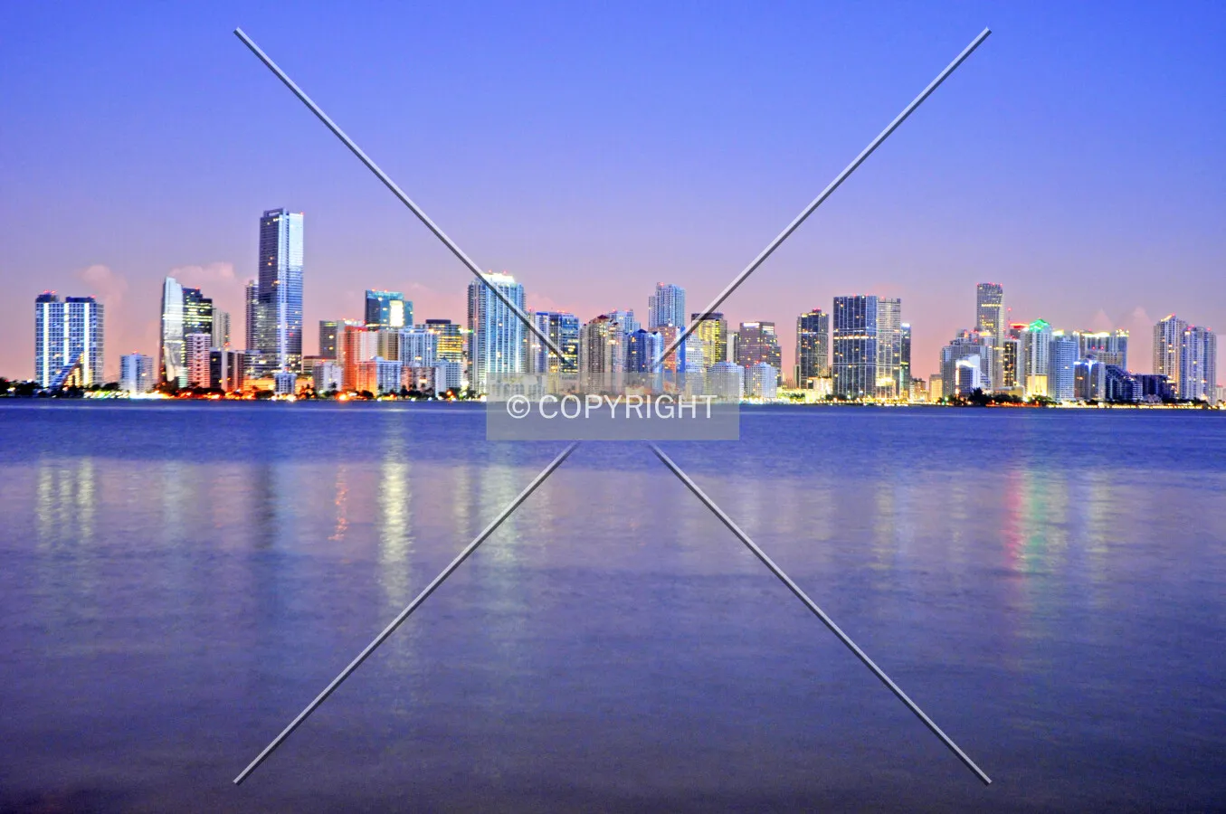 Miami, The Magic City at dawn.