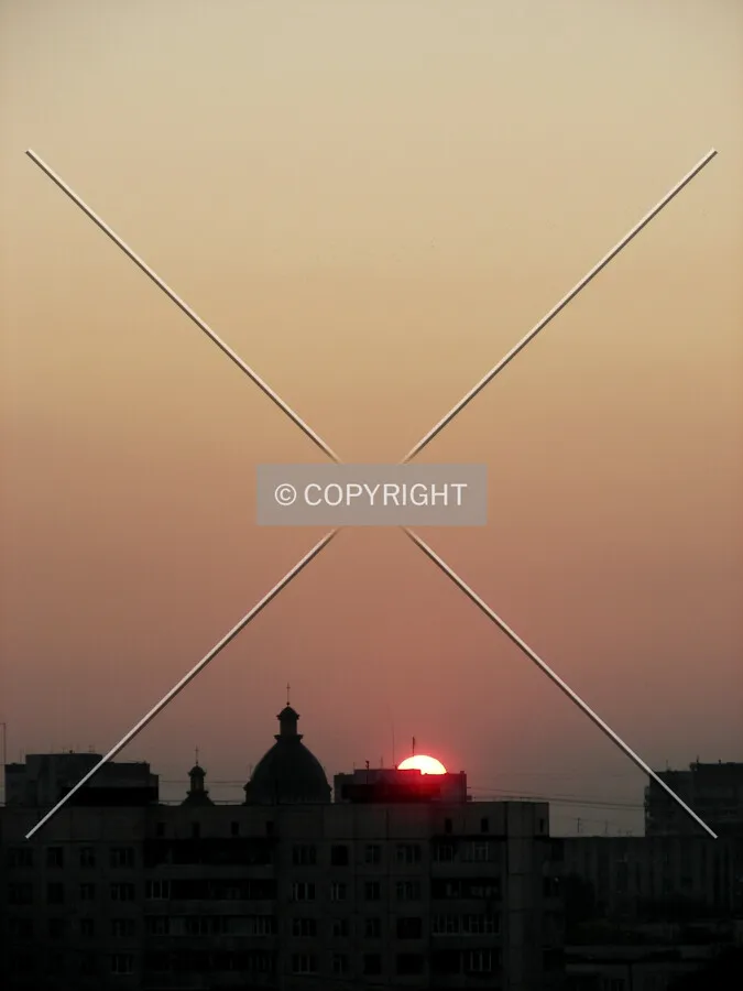 Autumn sunset