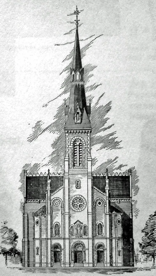 View from the southwest
