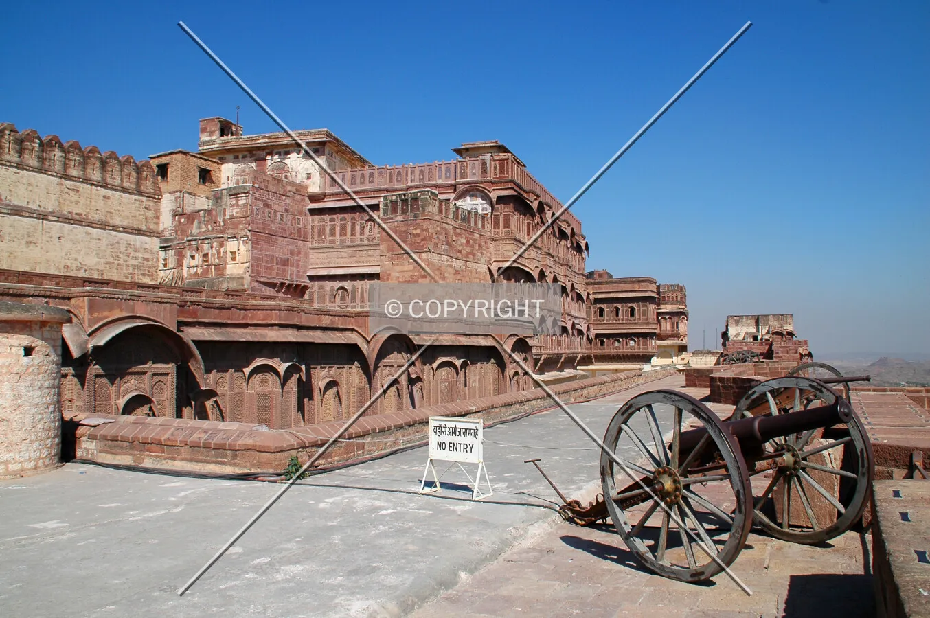 Top of the ramparts