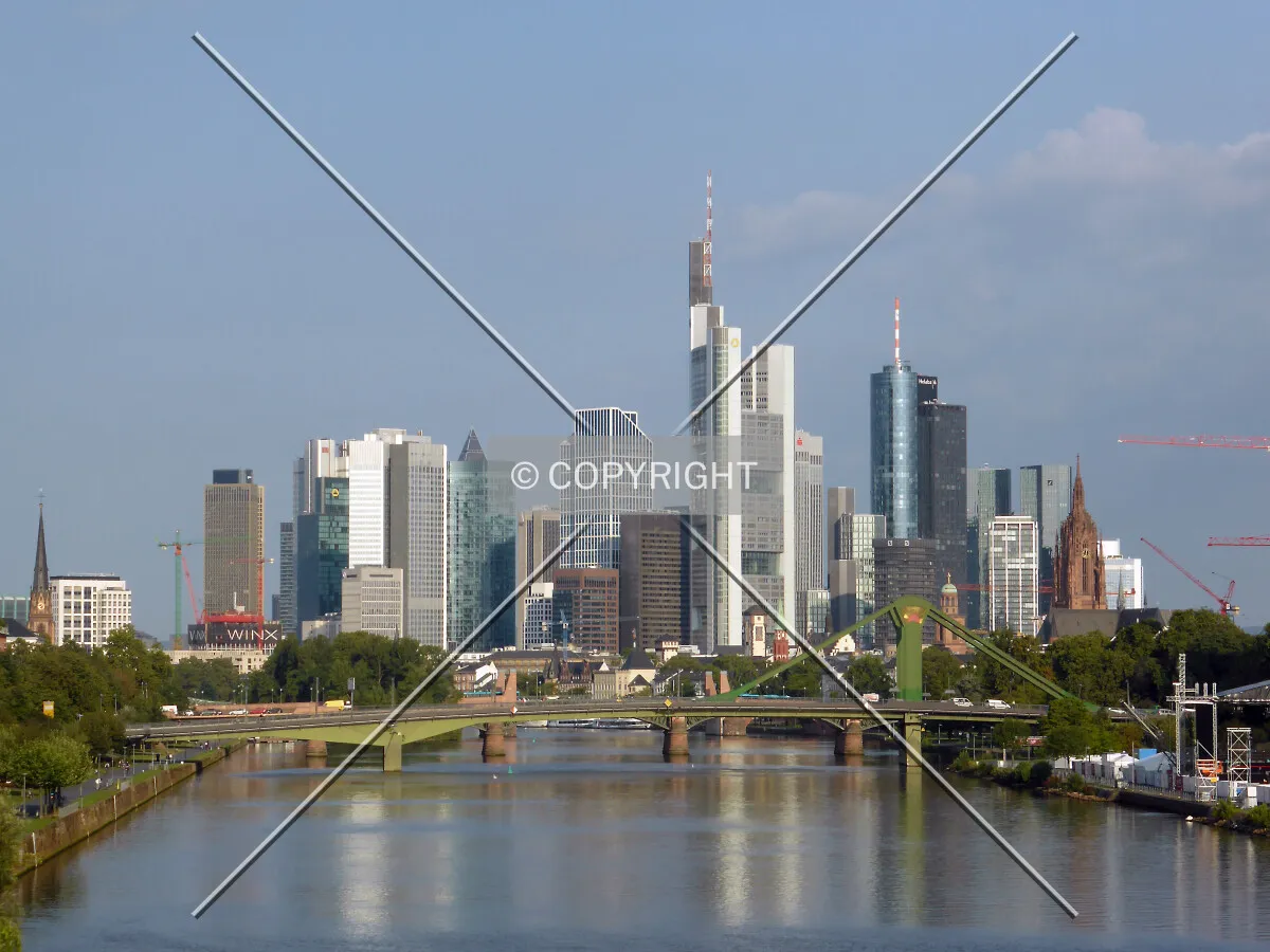 Mainhattan skyline - Frankfurt CBD