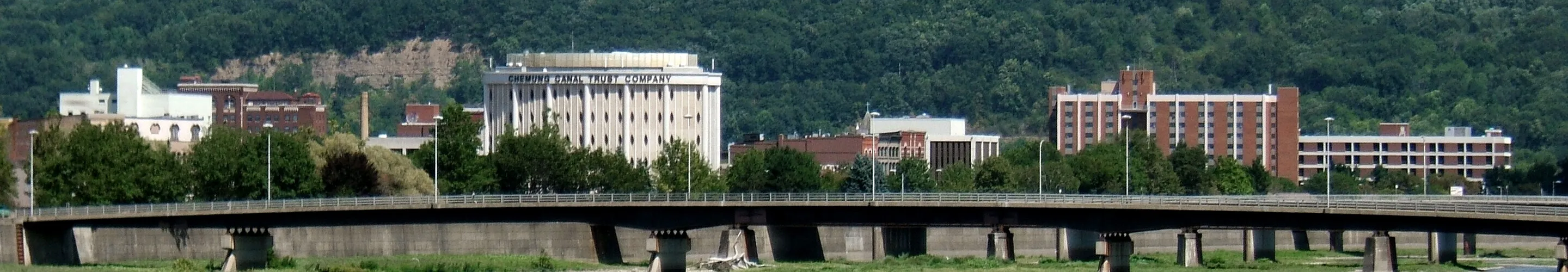 Downtown from the southwest