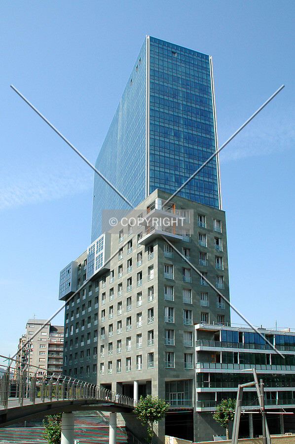 Looking up from the northeast