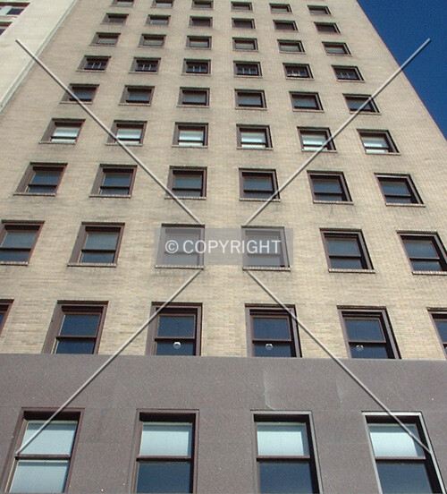 Looking up, from Washington Street