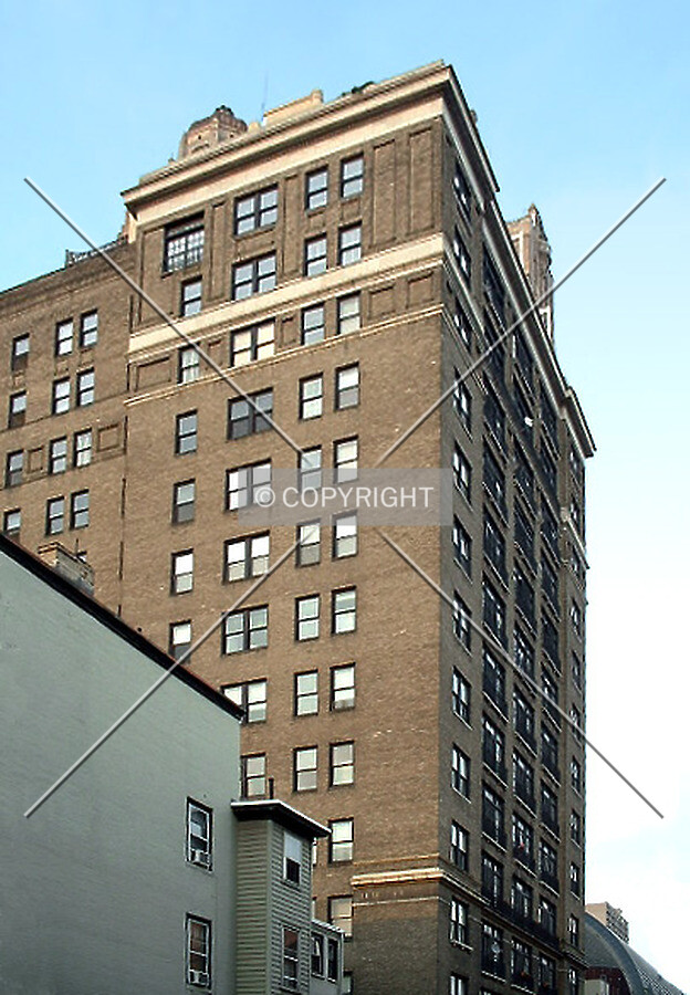 View from the west along Pine Street