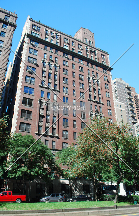 Looking up from Park