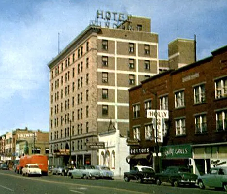 Vintage view from the east