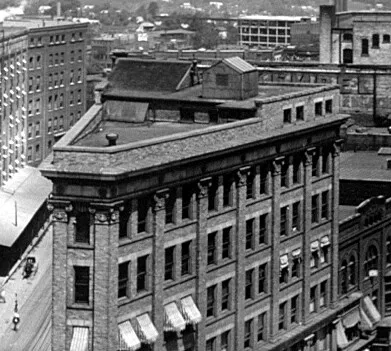 View from the southeast