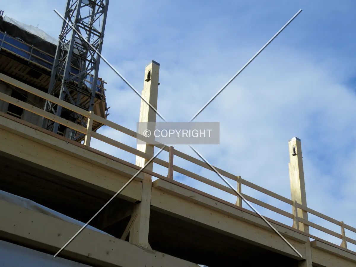 Laminated timber as the primary framing - a first in the United States