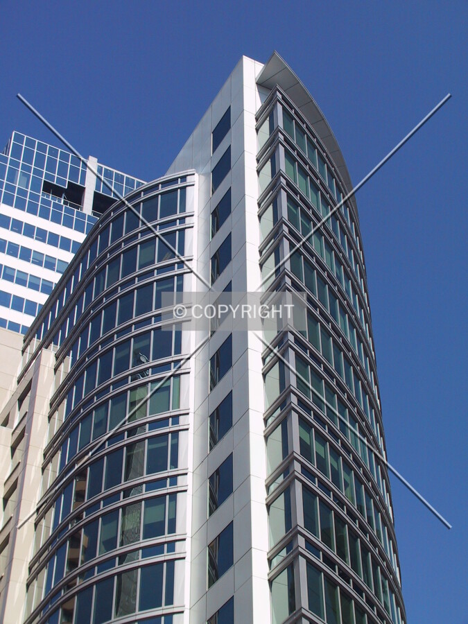 Looking up from Clarence Street north