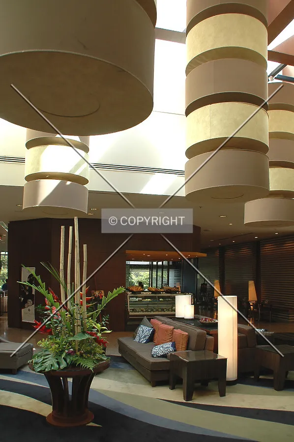 Hotel lobby
