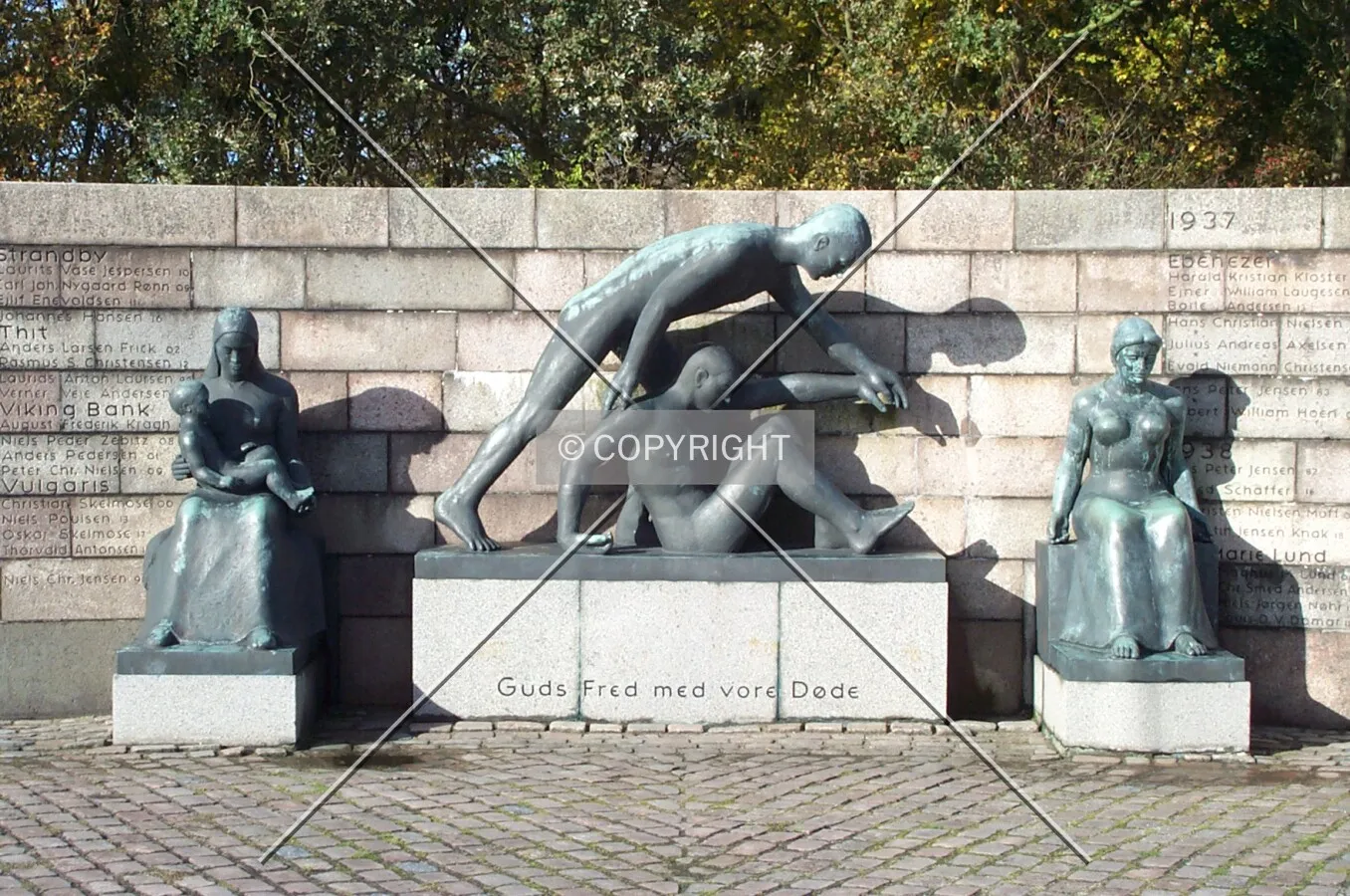 Memorial grove for seamen