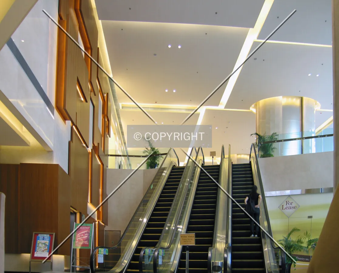 View from Wang Chiu Road Entrance to Lift Lobby