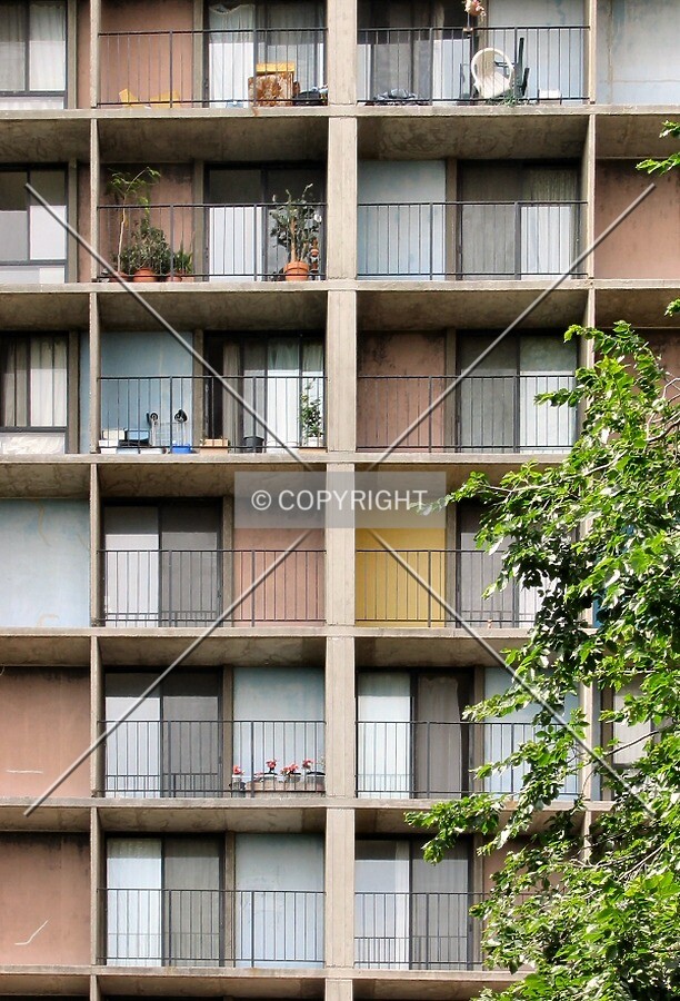 Balconies detail