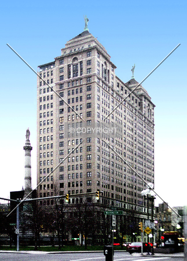 View from the east along Court Street