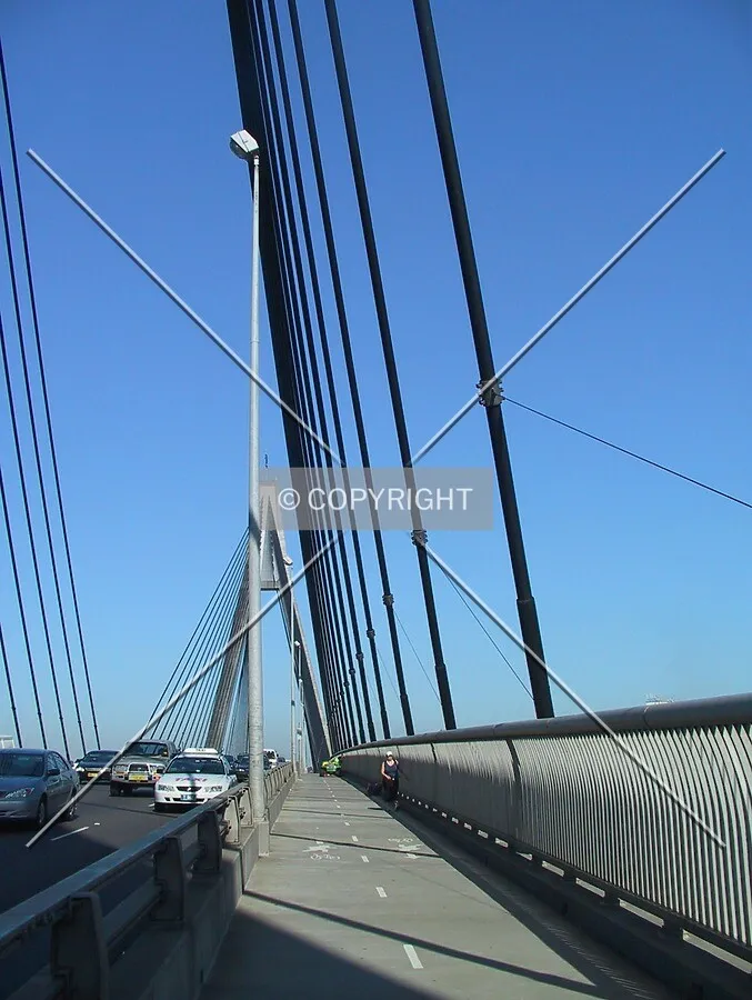 The pedestrian walkway